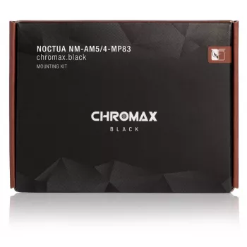 Zestaw montażowy Noctua NM-AM5/4-MP83 CHROMAX.Czarny Czarny AM4 AM5