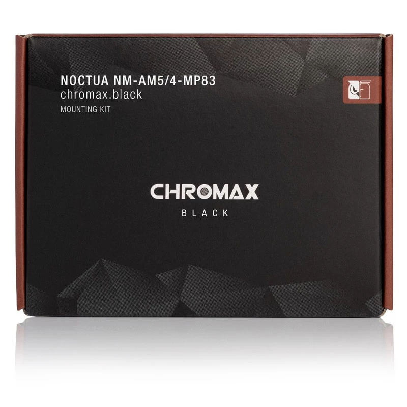 Zestaw montażowy Noctua NM-AM5/4-MP83 CHROMAX.Czarny Czarny AM4 AM5