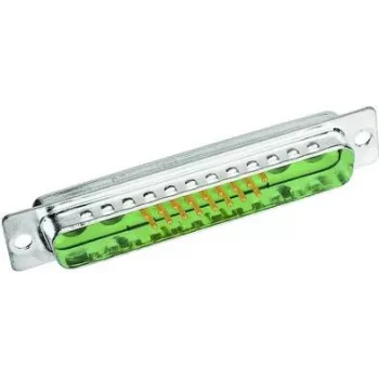 Złącze przewodowe D-Sub 2 Harting 09 69 211 5072 Zielony Metaliczny