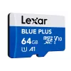Karta pamięci MicroSDXC Lexar niebieski PLUS 64 GB UHS‑I 100 MB/s U1 V10 (niebieska)