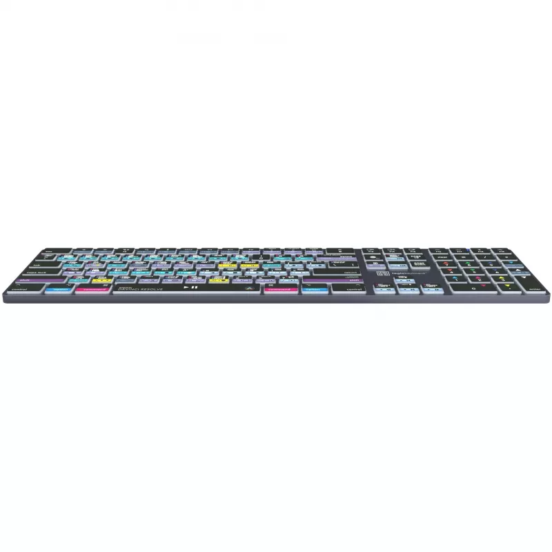 Logickeyboard LKB-RESB-TM-UK Biurowa klawiatura Bluetooth QWERTY Szary Tytanowy