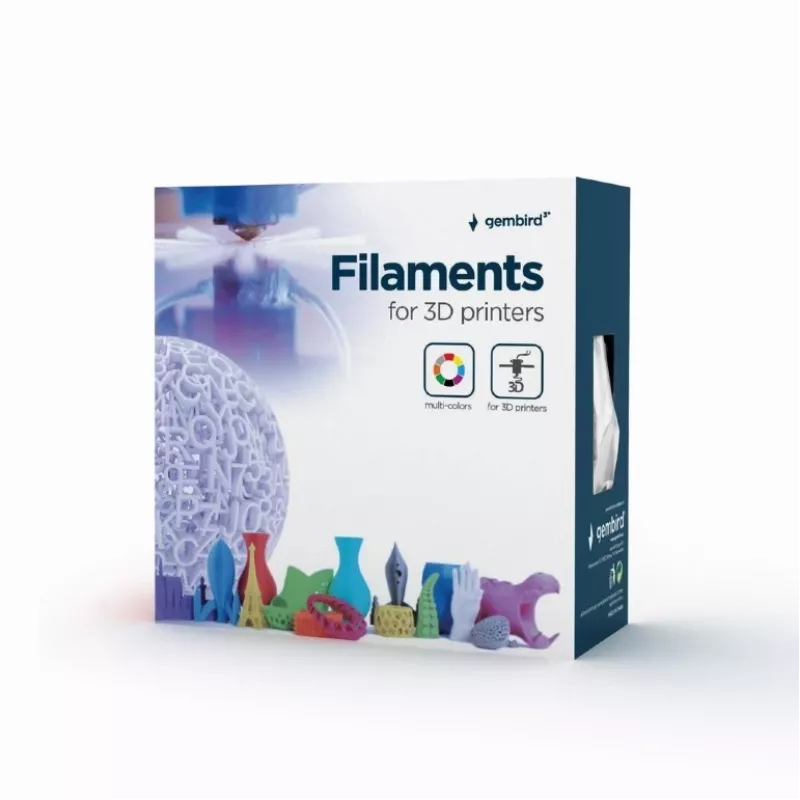 Materiał do druku 3D Gembird 3DP-PLA1.75-02-CARBON