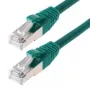 Kabel sieciowy Helos CAT6 S/FTP (PIMF) 2m Zielony
