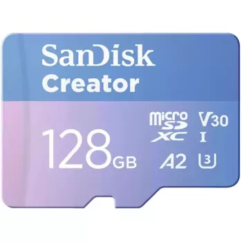 SanDisk Creator - Karta pamięci flash (z adapterem microSDXC na SD)