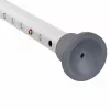 Okrągły aluminiowy stołek prysznicowy