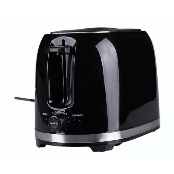 Toster LAFE TSB003B 2-kromkowy 850W, regulacja opiekania, wyjmowana tacka na okruchy