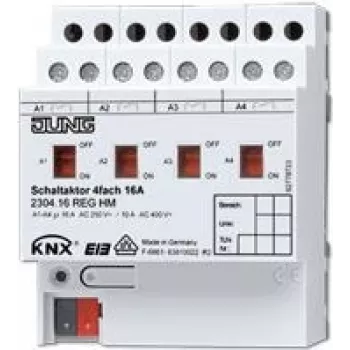 JUNG 2304.16 REGHM - 150 mW - biały - VDE - 3680 W - 250 - 400 V - 16 A