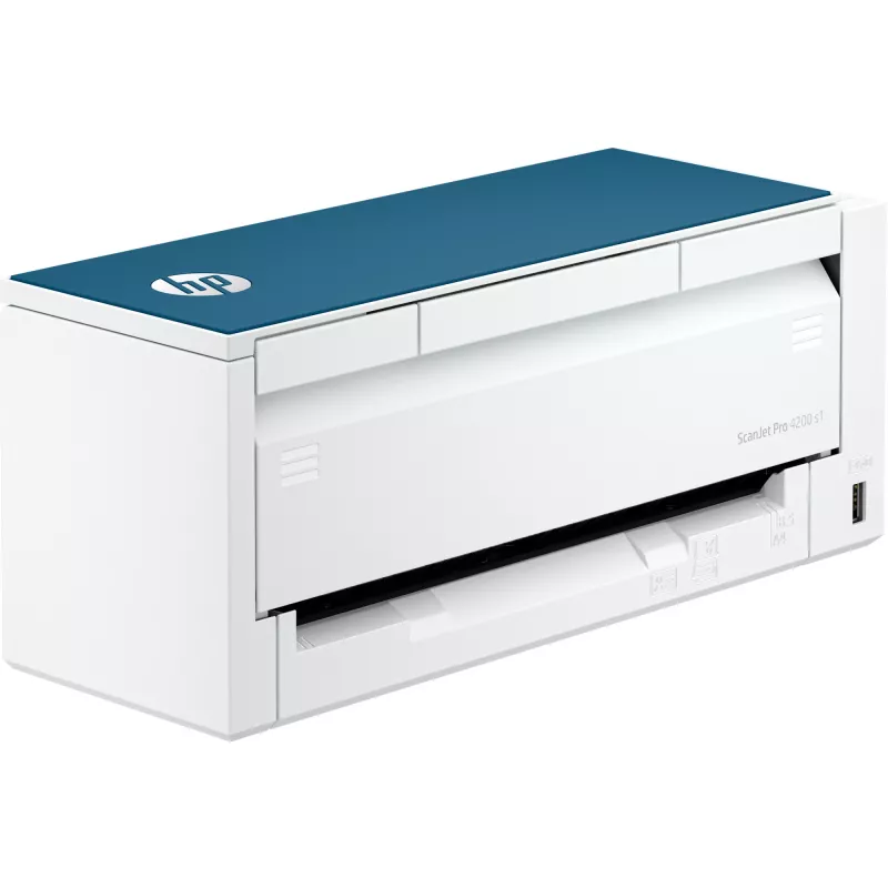 Skaner ADF HP ScanJet Pro 4200 s1 600 x 600 DPI A4 Niebieski Biały