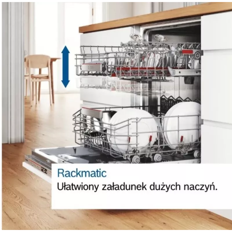 Zmywarka do zabudowy Bosch SMV25AX07F, 12 kompletów, 46 dB, szerokość 60 cm