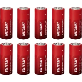 Voltcraft VC-16108100 Lady N - Bateria alkaliczno-manganowa 880 mAh 1,5 V 10 szt. (VC-16108100)