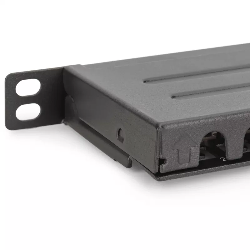 Patch Panel Digitus CAT 6 Class E High Density Shielded Czarny