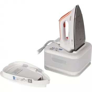 Braun CareStyle Compact Pro IS2561WH 2400 W 1,5 l stopa EloxalPlus Pomarańczowy, Biały