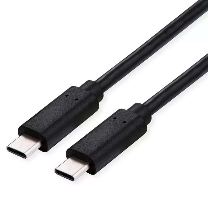 Kabel ROLINE USB4 Gen 2x2 0,5 m USB-C czarny 11.02.9091