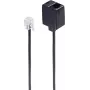 Kabel telefoniczny ShiverPeaks BS70223 3 m Czarny RJ-11