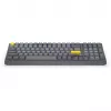 Celeris 1800, Szara Klawiatura Gamingowa, Układ US, ENDORFY Yellow by Gateron