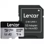 Karta pamięci Flash Lexar 1 TB UHS-I MicroSDXC srebrny PLUS