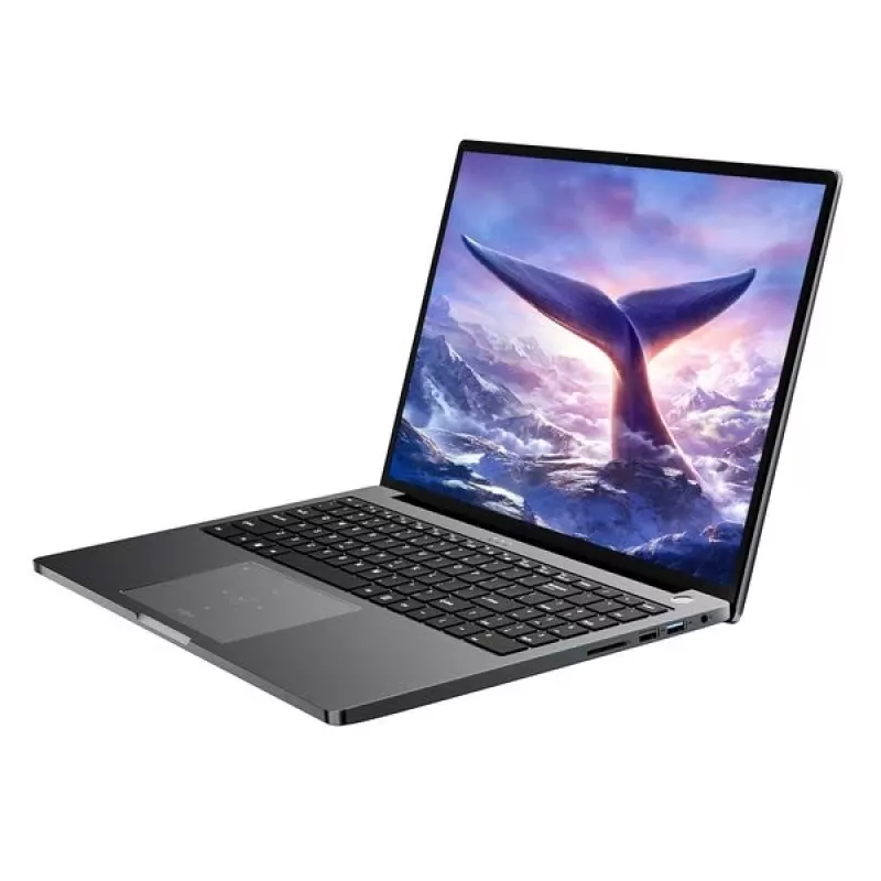 Laptop BLACKVIEW GamiBook-8 — 16 cali WUXGA IPS, AMD Ryzen 7 7735HS 8-rdzeniowy 4,75 GHz, 32 GB DDR5, 1 TB SSD, Radeon 680M, Windows 11 Pro, Starry szary