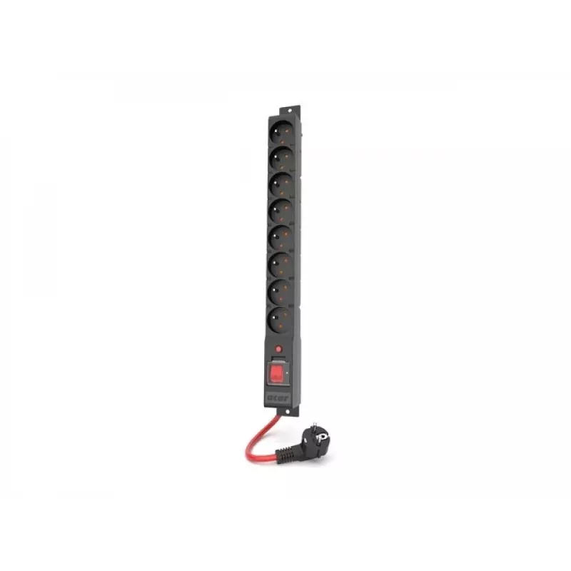 Listwa zasilająca R8 Power 5M 8X 230V Pl 16A Acar W2452