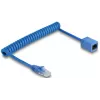 Kabel sieciowy DeLOCK 90364 RJ-45 Cat6 0,75 m niebieski