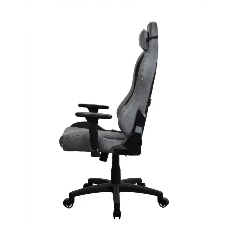 Fotel gamingowy Arozzi Torretta SuperSoft Anthracite — ergonomiczny design, regulowane podłokietniki, odchylane oparcie
