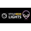 Lampa stołowa MANTA SNL86PK Style Neon Lights UFO Pink – dekoracyjna lampa neonowa różowa