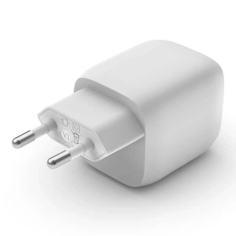Belkin WCH011vfWH Ładowarka sieciowa AC szybkiego ładowania do laptopa, smartfona, tabletu, biała