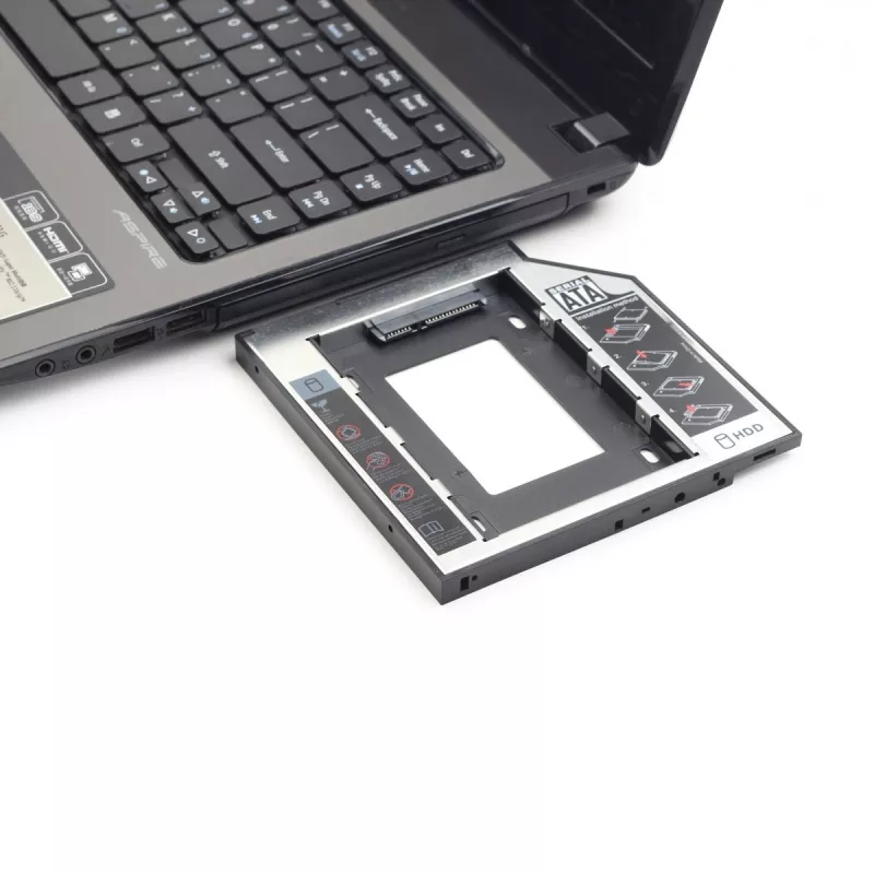 Gembird MF-95-01 cienki Mounting Frame for 2.5 inch Drive to 5.25 inch Bay