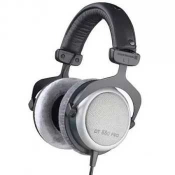 Słuchawki Beyerdynamic DT 880 PRO przewodowe, nauszne, muzyczne, czarno-srebrne