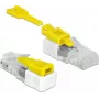 Złącze przewodowe RJ45 DeLOCK 85334 biały i żółty