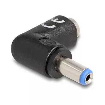 DeLOCK 80794 złącze przewodowe DC 5.5 x 2.1 czarne męskie/żeńskie