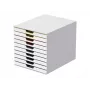 Pojemnik do przechowywania plików Durable VARICOLOR Mix 10 Plastik Wielokolorowy Biały 763027