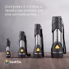 Varta Day Light Key Chain Light - Schlüsselanhänger-Blinklicht - Aluminium - Schwarz - ABS Synthetik - Aluminium - Gummi - LED - 1 Lampen - 12 lm