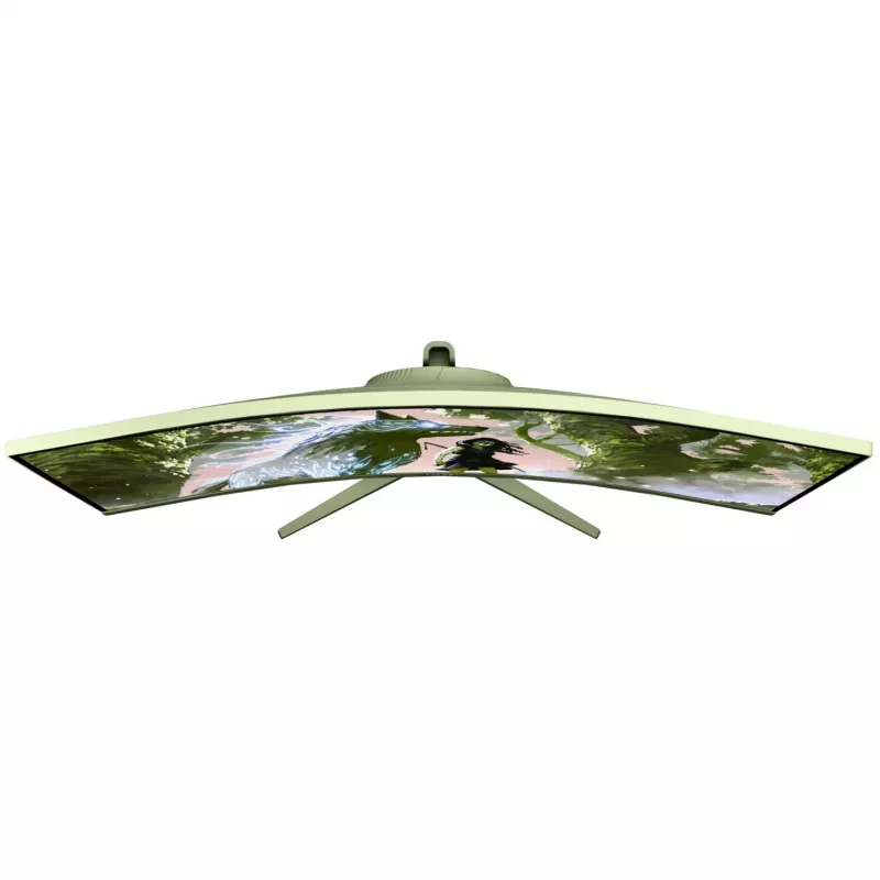 Zakrzywiony monitor komputerowy Arozzi Nova 34 cale (86,4 cm) 3440×1440 21:9 LED 1 ms Zielony