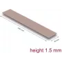 Delock Podkładka termiczna 120 x 20 1,5 mm do modułu M.2 3,0 W/mK - Silikonfrei (18482)