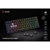 Mechaniczna klawiatura gamingowa SAVIO CzarnyOUT X2 BROWN 61-klawiszowa 60% USB QWERTY RGB Outemu Brown