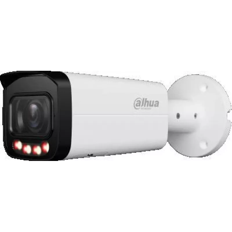 Kamera IP DAHUA IPC-HFW2449T-ZAS-IL — 4 MP, zmotoryzowany zoom 2,7–13,5 mm, IP67/IK10, PoE, diody IR/białe LED