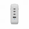 Hyper HyperJuice 100W USB-C GaN Travel Charger 3C+1A - Biały (HJ1002WHWWGL)