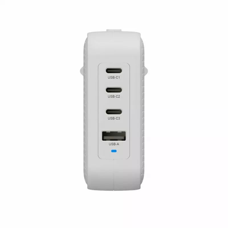 Hyper HyperJuice 100W USB-C GaN Travel Charger 3C+1A - Biały (HJ1002WHWWGL)