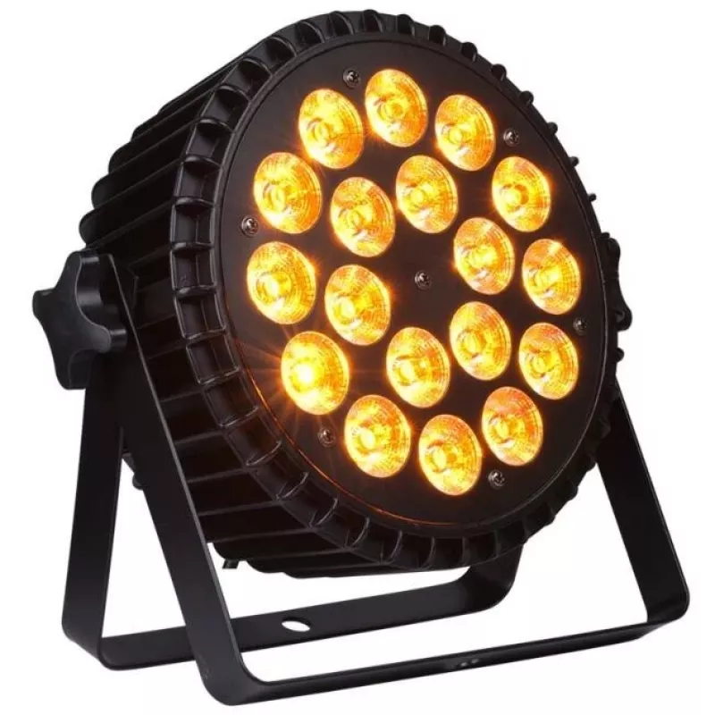 LIGHT4ME ALU QUAD PAR 18x6W RGBW - reflektor sceniczny