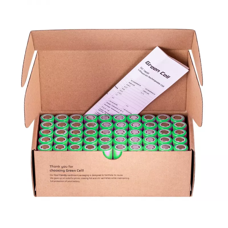 Green Cell 50GC18650NMC29 bateria domowa Akumulator 18650 litowo-jonowy (Li-Ion)