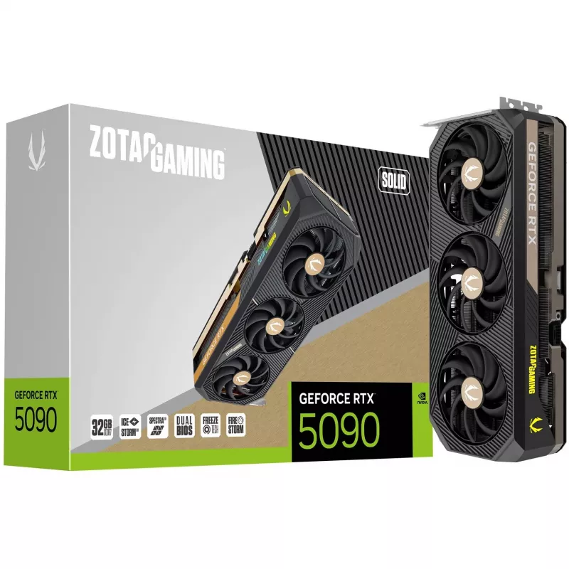 Zotac GAMING GeForce RTX 5090 SOLID NVIDIA 32 GB GDDR7