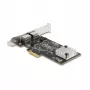 DeLOCK 81261 karta sieciowa PCI Express x2, 2 x RJ45 5 Gigabit LAN