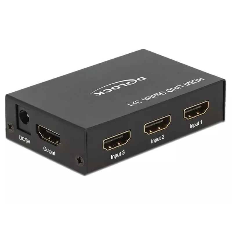 Przełącznik wideo HDMI DeLOCK 18683