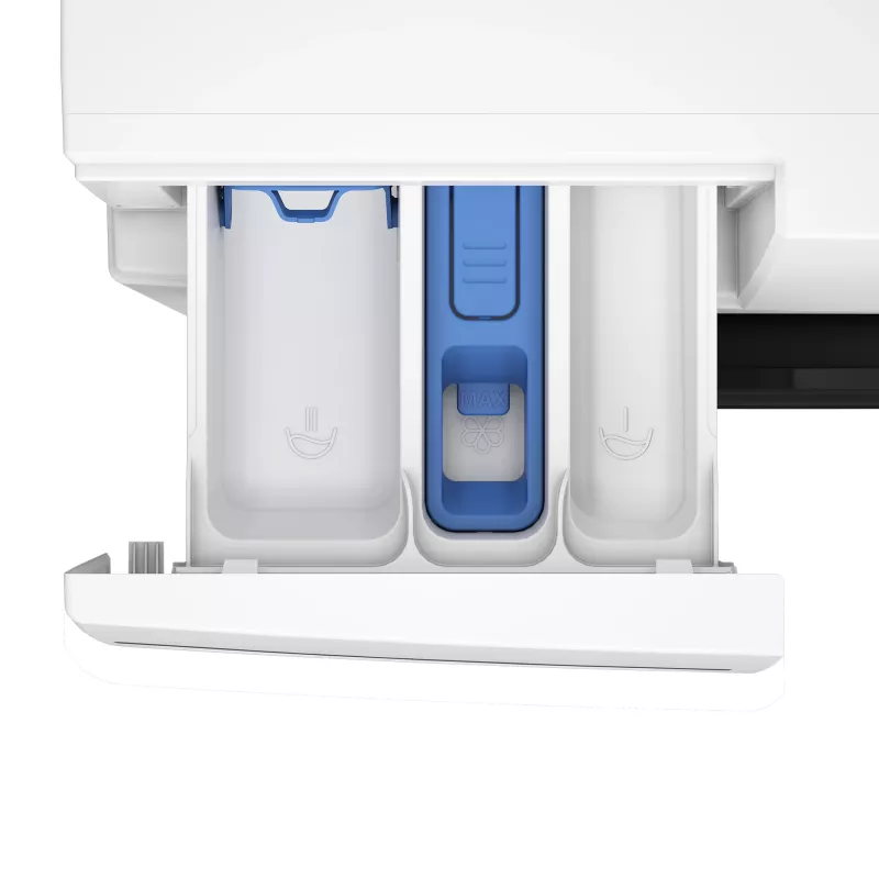 BEKO Pralka BM3WFSU38413WB, 8 kg, Klasa energetyczna A, 51,8 cm, 1400 obr./min, Silnik inwerterowy