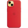 Apple iPhone 14 Silicone Case with MagSafe, (PRODUCT)Czerwony