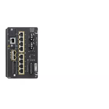 Catalyst IE3300 z 8 portami GE miedzianymi i 2 portami 10G SFP Modular NE