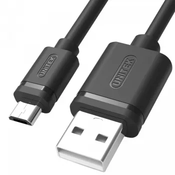 UNITEK Y-C434GBK kabel USB 2.0 1,5 m USB A Micro-USB B czarny