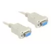 Kabel szeregowy DeLOCK Sub-D9 84169 3m Beżowy