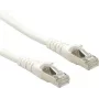 Roline - kabel krosowy - RJ-45 (M) do RJ-45 (M) - 3 m - SFTP - CAT 6a - biały