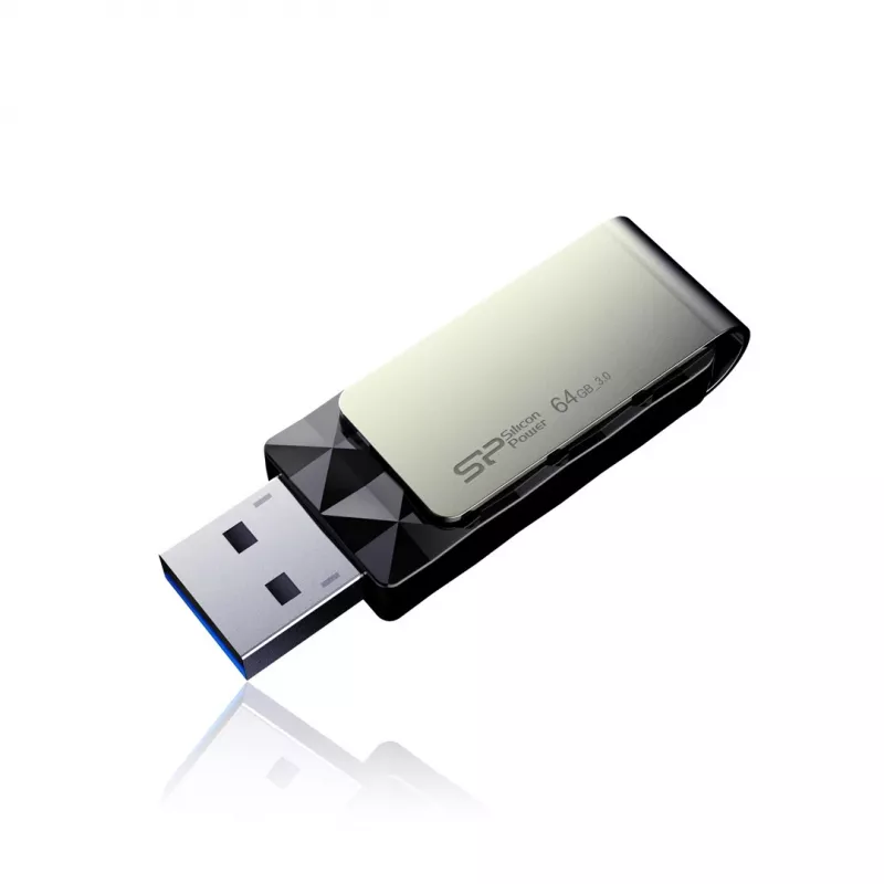 Pendrive Silicon Power Blaze B30 64 GB USB Type-A 3.0 (3.1 Gen 1) Czarny